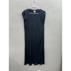 Trends by Jerrie Lurie Womens Dress Size Unknown Black Sleeveless Midi Vintage